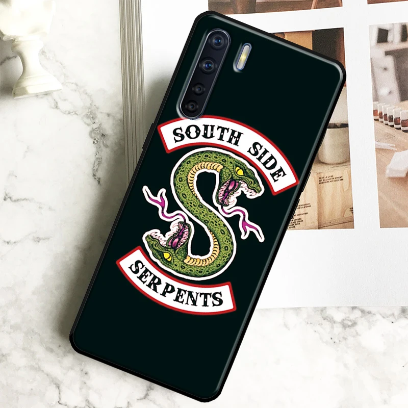 Riverdale South Side Serpents Case For OPPO A96 A76 A77 A78 A74 A94 A5 A9 A31 A53 A52 A72 A91 A93 A15 A16 A17 A57s A54s