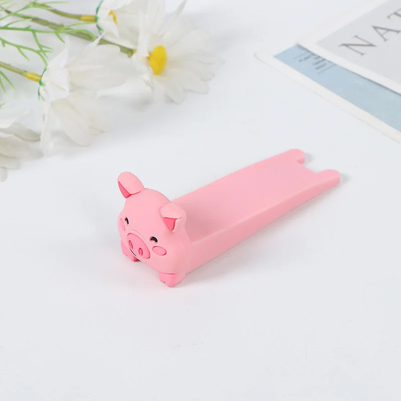 

3Pcs Door Stopper Cute Cartoon Animal Design Anti-Slam Protection for Home Office Floor Decorative Wedge Wall Guard Kids Pets