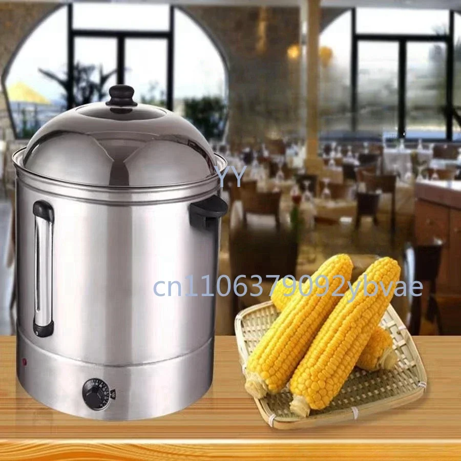 304 Steamer  for Multi Purpose Food Steamer Pot Electric Sweet Corn 48L Commercial Sweet Corn Noodle Boiler for Sale