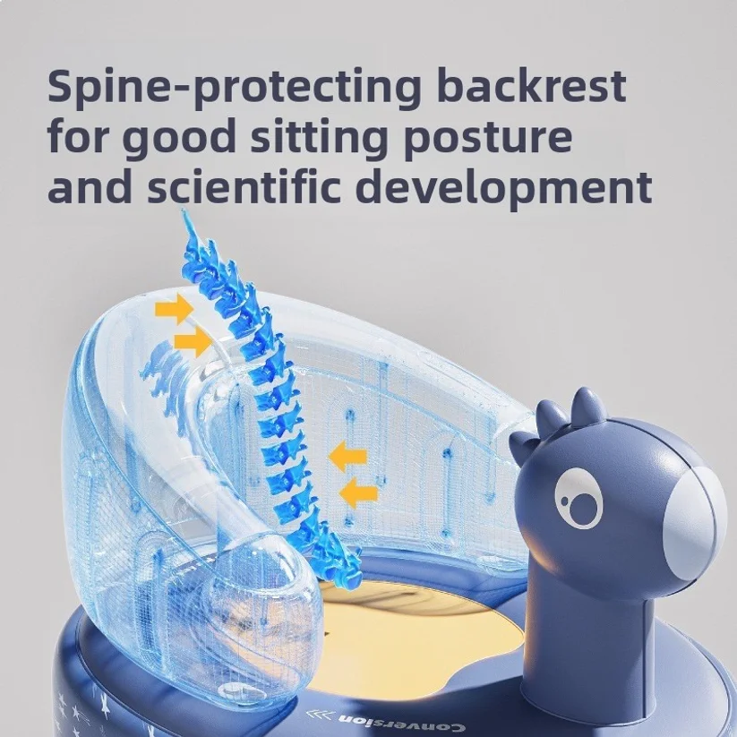 Baby Press Inflatable Chair Baby Inflatable Chair Dining Chair Bath Bench Inflatable Sofa Children's Inflatable Sofa view 5