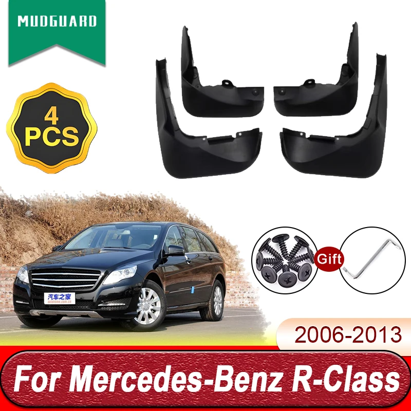 

For Mercedes BENZ R-Class W251 2006-2013 R280 R300 R350 R320 R400 Car Mud Flaps Splash Guards Fender Mudguards Car Accessories