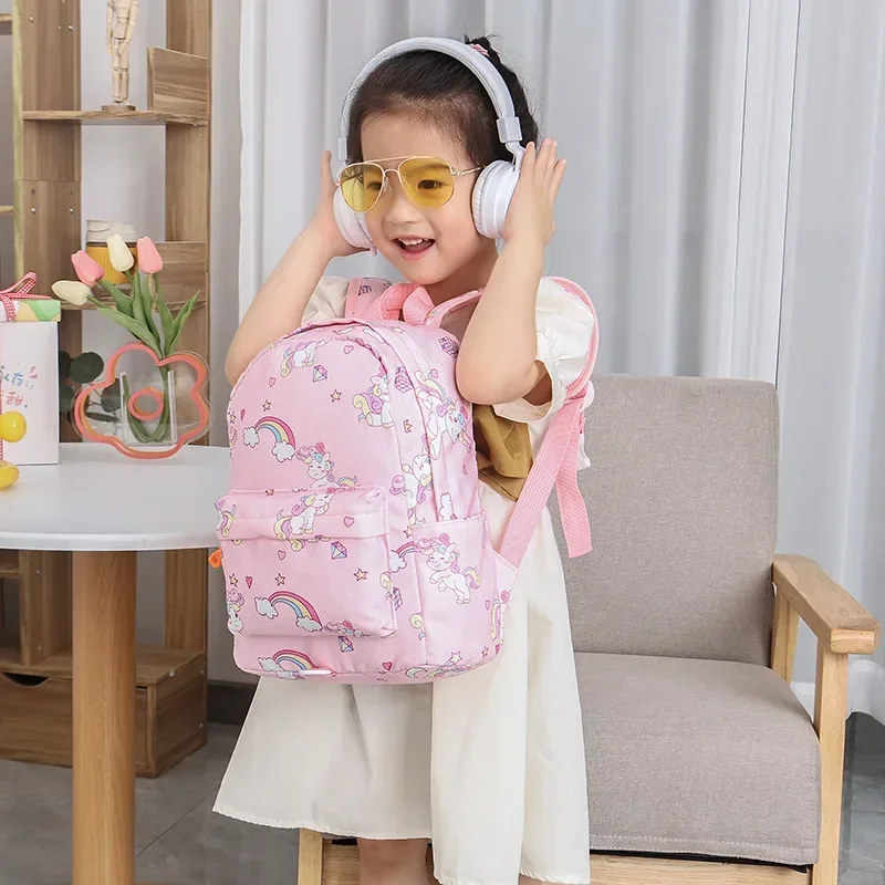 Unicorn Backpacks for Girl Toddle Backpack Mother Kid Bags for Girl School Bag Cute Backpack Cartoon Backpack Рюкзак Mochila Sac