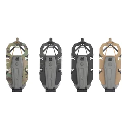 NEWTactical Phone Holder 90° Rotating MOLLE Hunting Vest Plate Carrier Admin Phone Navigation Board Map Case Airsoft Combat Gear