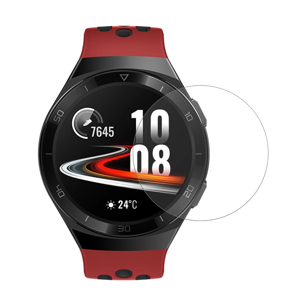 FIFATA For Huawei Watch GT 2e HD Clear Rempered Glass 9H 2.5D Premium Screen Protetor Film For Huawei GT 2e Sports Smart Watch