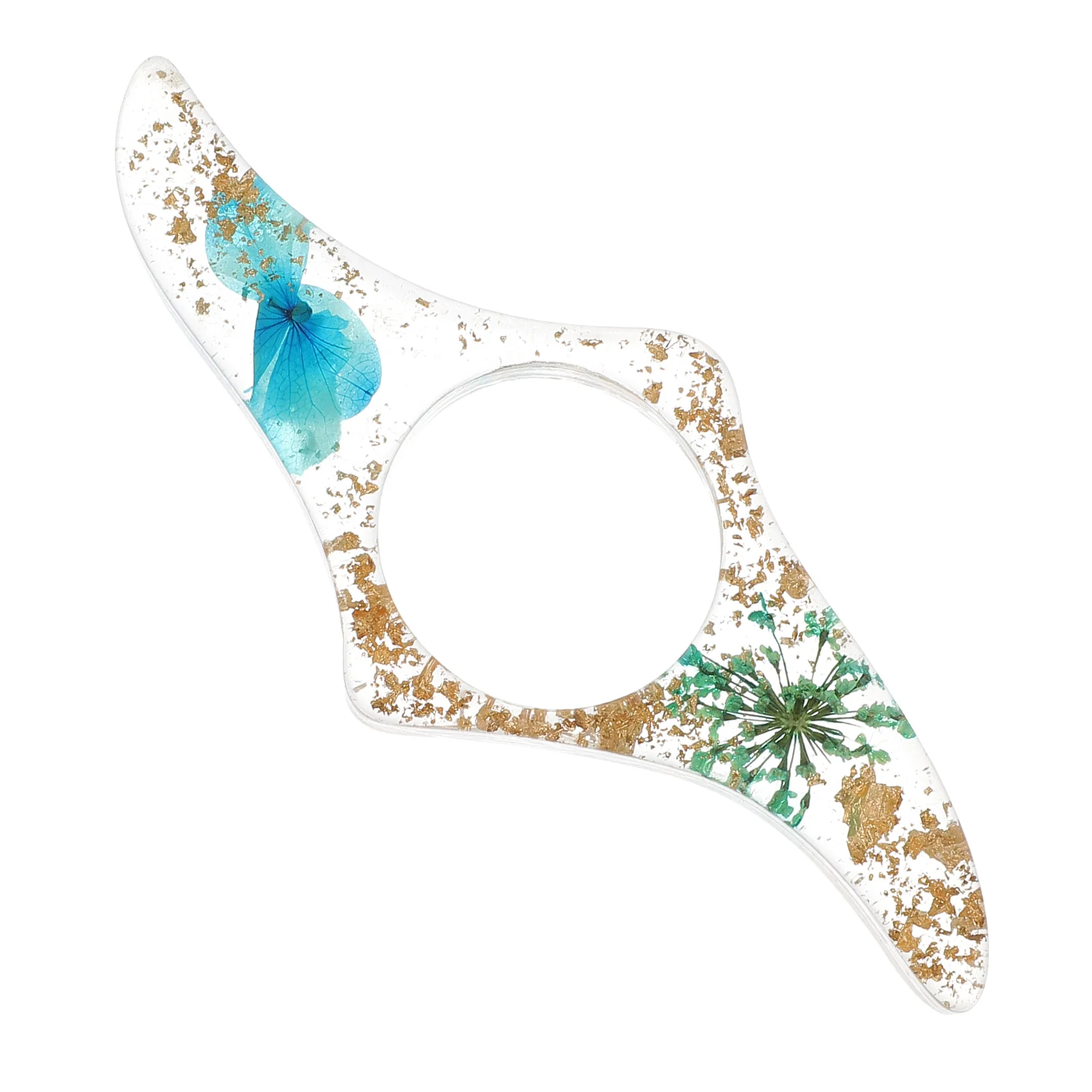 

Flower Ring Bookmark Multi-function Page Holder Reading Paper Weight Thumb Supply Plastic Stand
