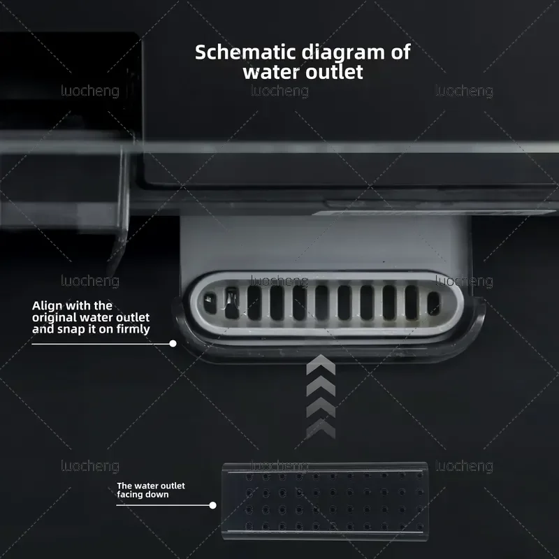 For Xiaomi Mijia Smart Aquarium Spout Drip Flow Modification Upgrade Filtration Module Frame Accessories
