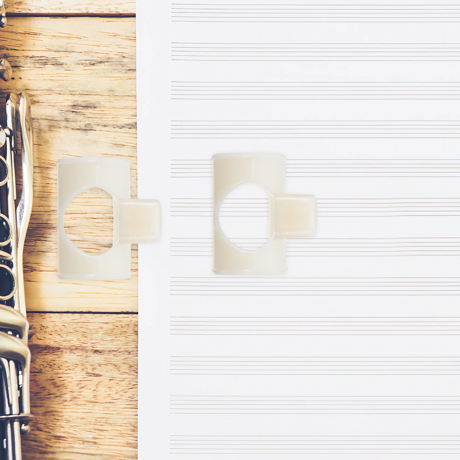 

2pcs Blowing Nozzle Wind Director Beginner Friendly Flute Playing Auxiliary Equipment For Clear Sound Effortless Practice Flute