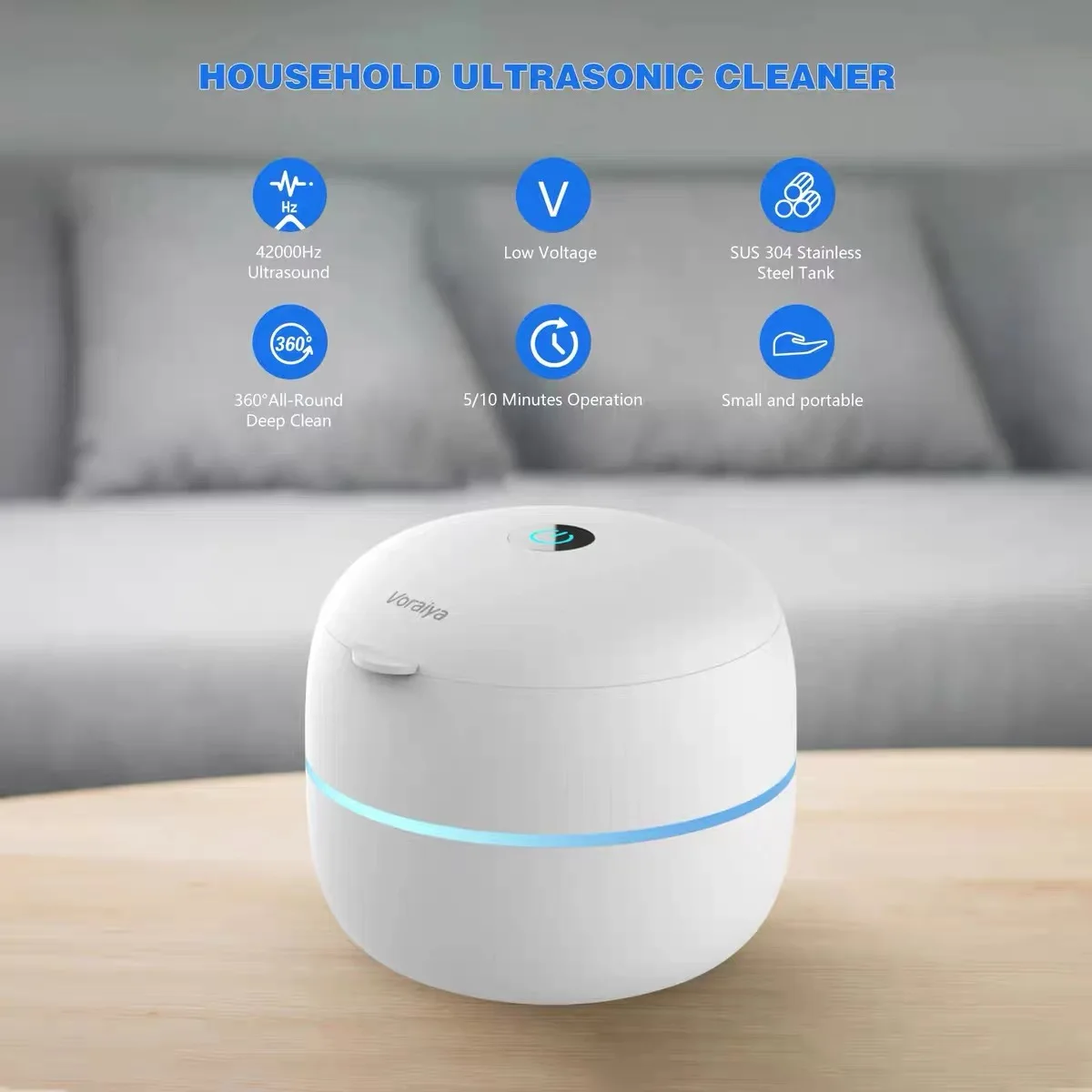 Dental Ultrasonic UV Cleaner For False Teeth Aligner Retainer Cleaning Household Dentistry Denture Bath Pulsating Cleaning Kits
