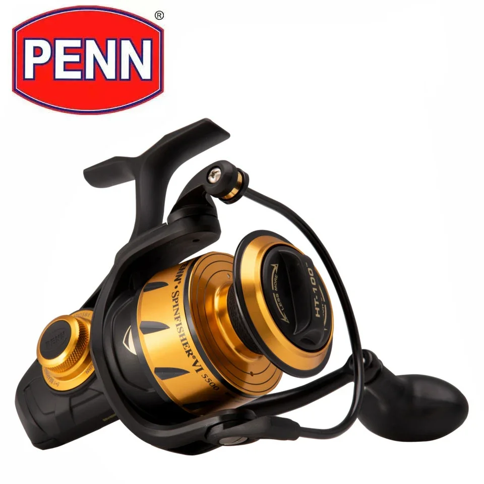 PENN SSVI SSV Fishing Reel Large Fishing Reel For Boat Jigging Corrosion Protection Seawater Heavy Spinning Wheel Max13kg Tackle