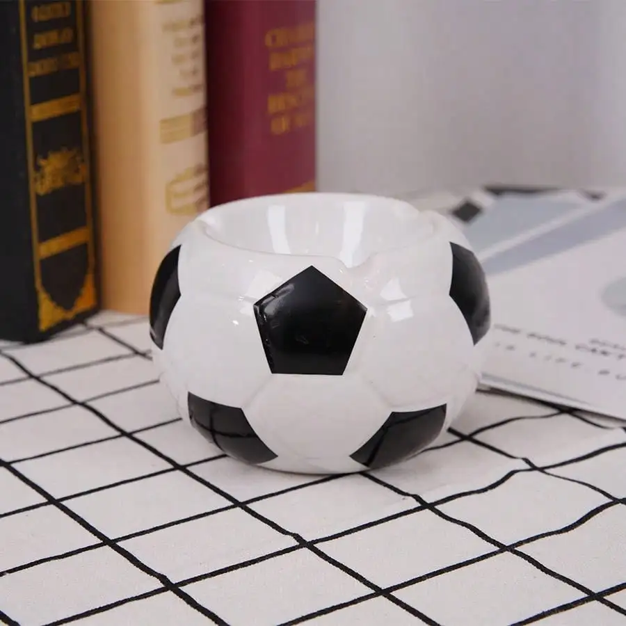 

Ceramic Ashtray For Football, Basketball, And Tennis. Personalized, Creative, Simple Home Ashtray