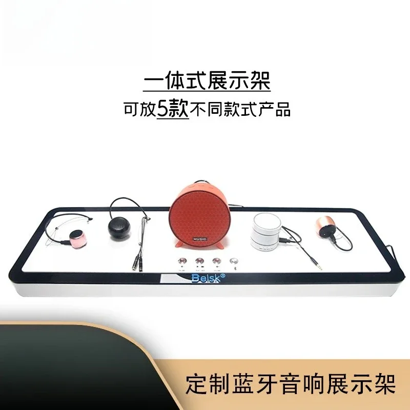 

Acrylic Bluetooth speaker with anti-theft charging audition function, audio display stand