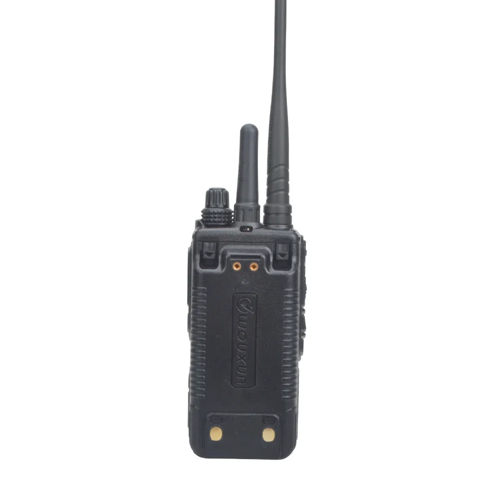 Public Network 4G/3G/2G WCDMA walkie talkie integrated with Dual band VHF UHF Analogue FM scrambler Two way radio Wouxun KG-V55