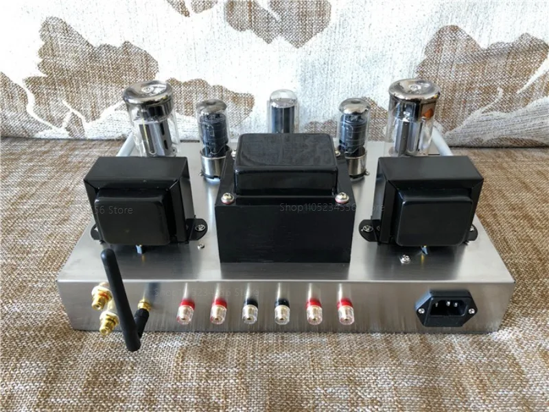 

Электронный ламповый усилитель 6J8P FU50 Small 300BF1, готовый комплект