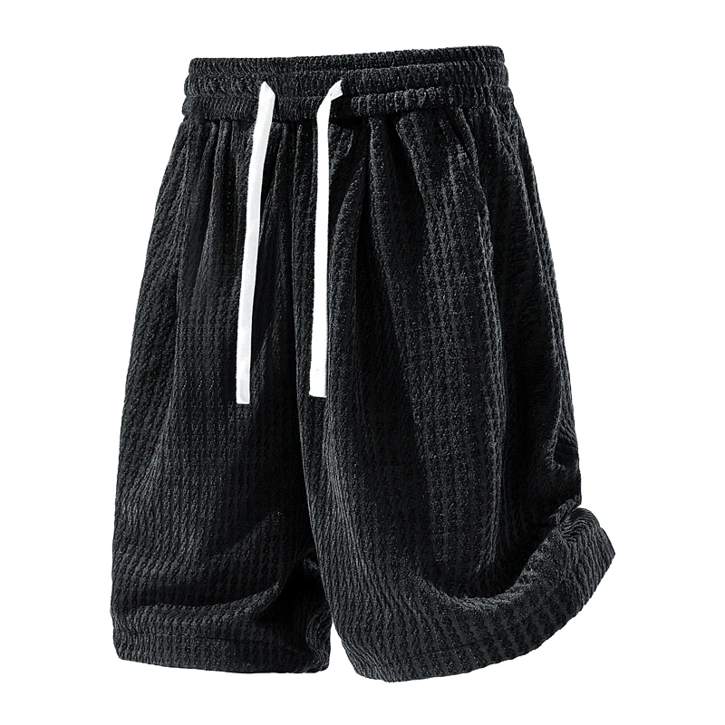 

Горячая новинка 2026: Универсальные летние повседневные шорты-бриджи унисекс, мужские свободные спортивные модные шорты в стиле Хонконг с пэчворком