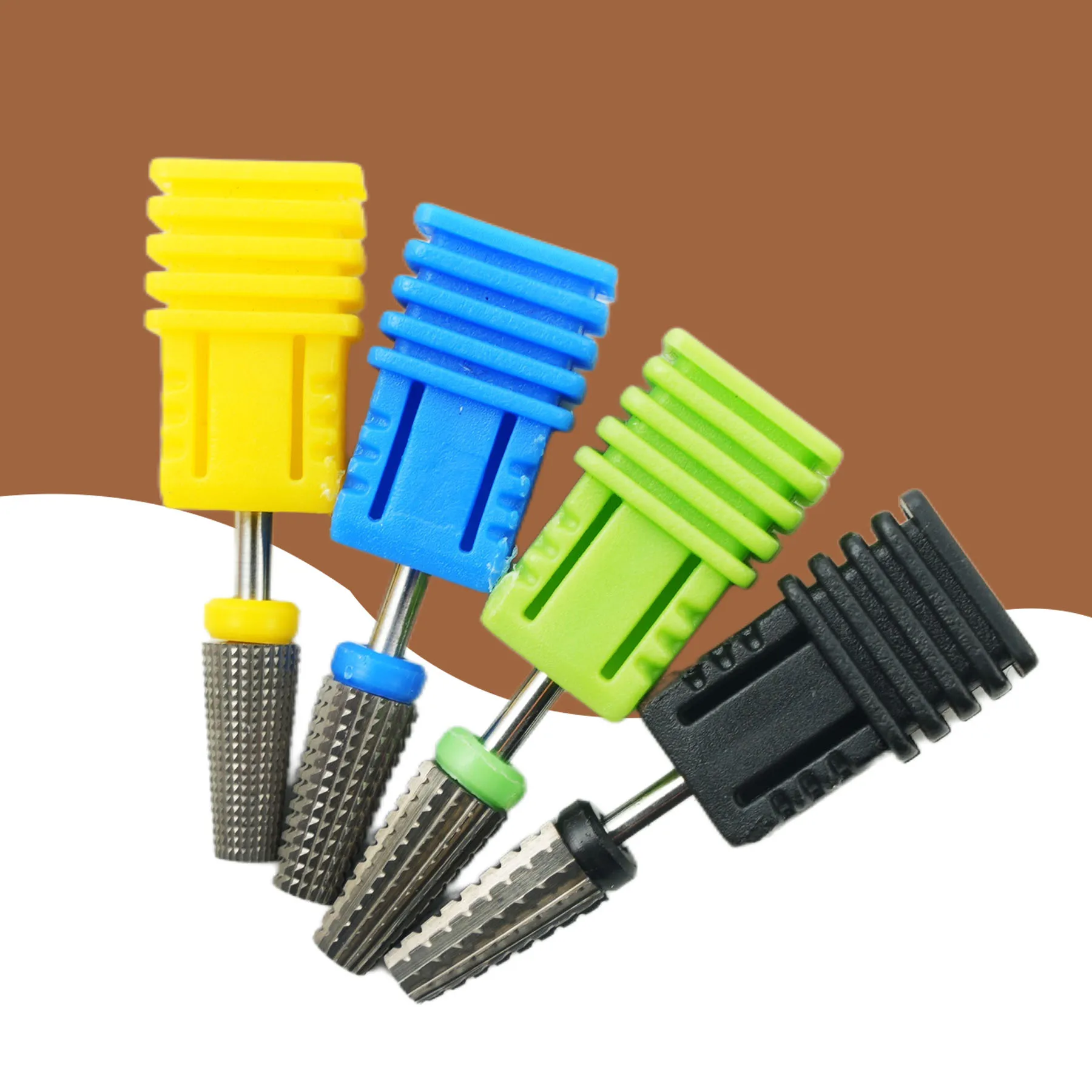 

WELLCK Dental Tool Carbide Burs Handpiece 2.35MM Shank Strawberry Lab Laboratory Drill Tungsten Steel Cutters Nail Manicure File