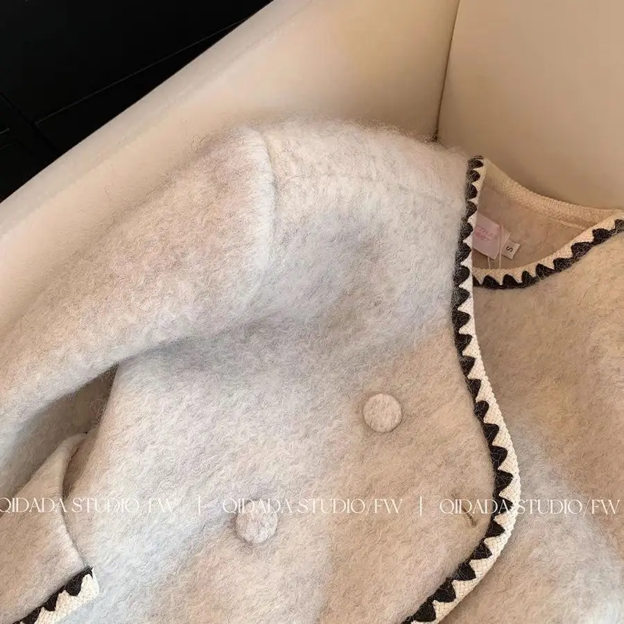 French Style Socialite's Small Fragrant Jacket for Women's New High-end Sense Short Stature Fashion and Western-style Fashion