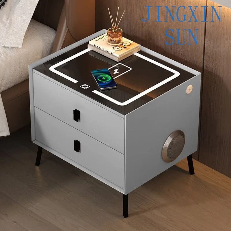Maximalist Narrow Nightstand Nordic White Ornaments Bedside Nightstand Girls Simple Mesita De Noche Dormitorio Furnitures