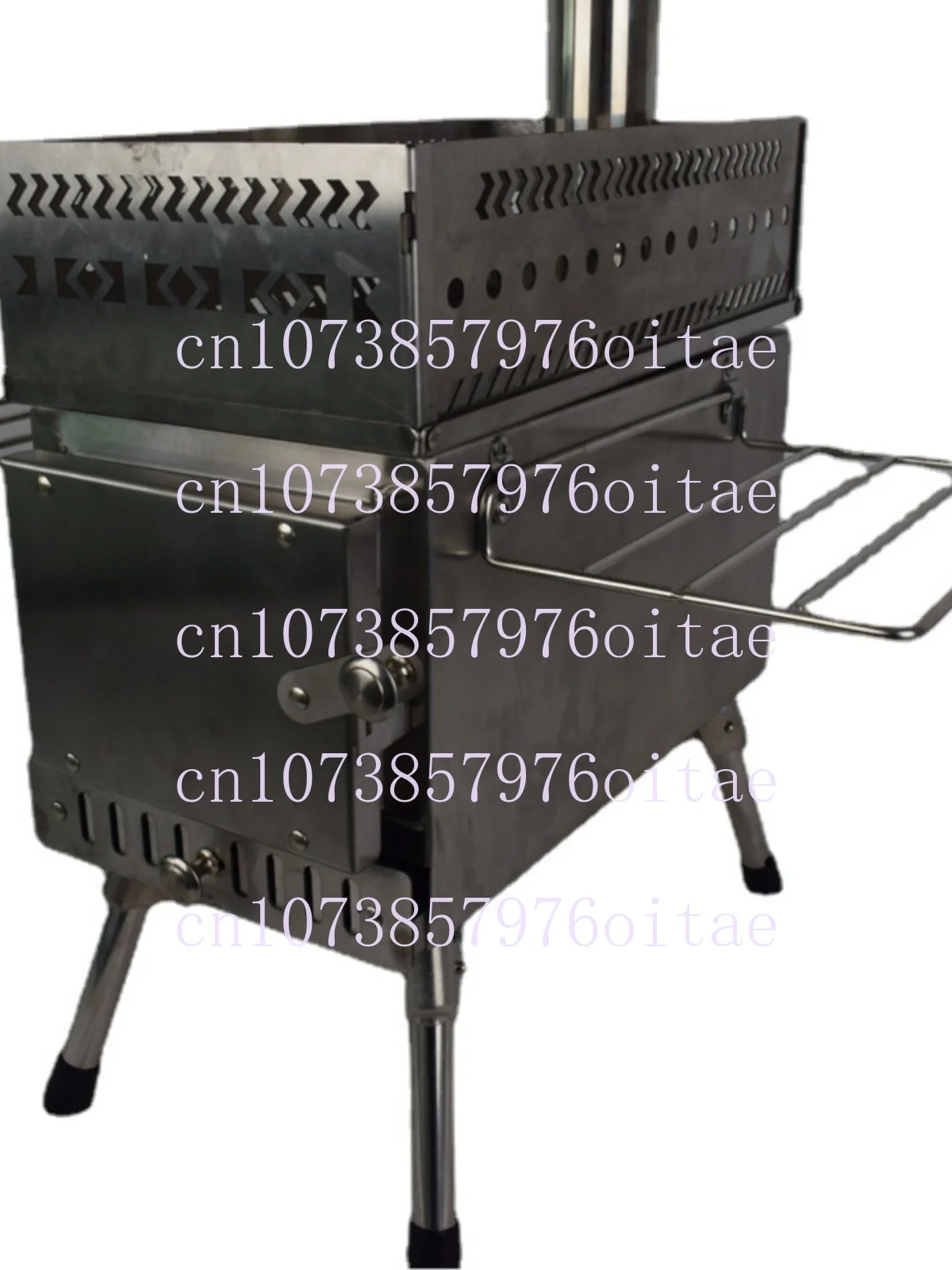 

Outdoor Heating Stove Tent Camping Wood Stove Stainless Steel Household Sauna Stove Folding Portable