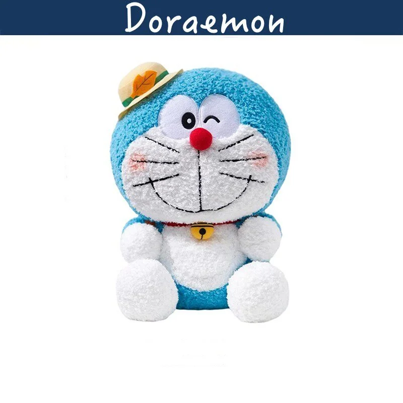 Peluche Grande de Doraemon de Japón y Almohada - Lindo Animal de Peluche, Regalo de Cumpleaños para Niñas y Recuerdo de Viaje