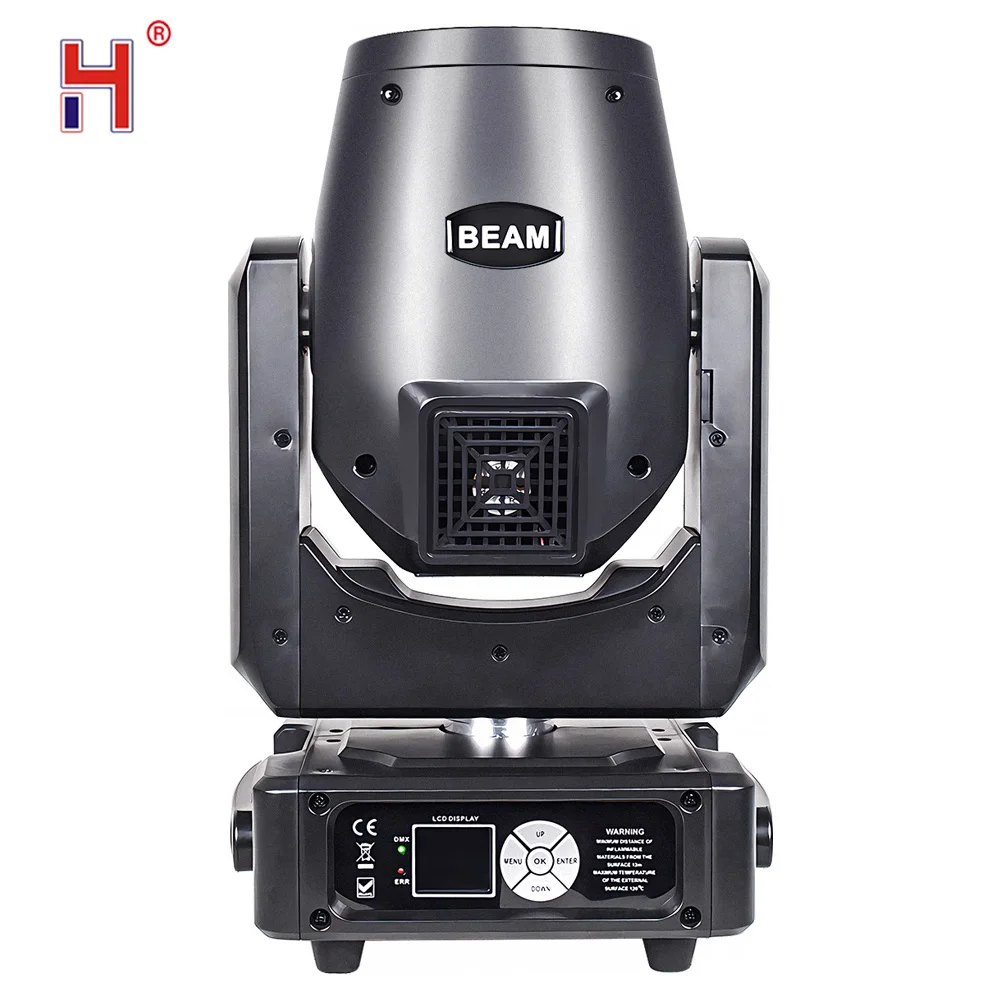 hongyi Mini Beam 230W 7R Moving Head Stage Spotlight 14 Colors 13 gobos 8+16 Facet Rotating Prism For Bar Party Light Show Disco