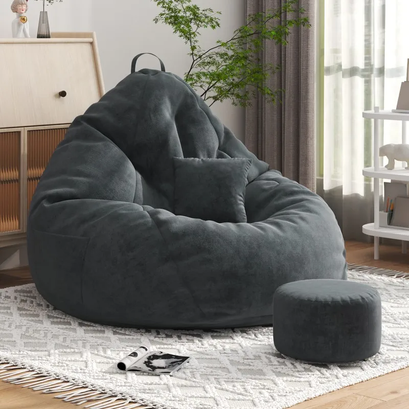 Bean Bag Sofas Relaxing Chairs Children's Sofa Living Room Sofy Do Salon Chair For Bedroom Comfortable Cheap Frameless Single