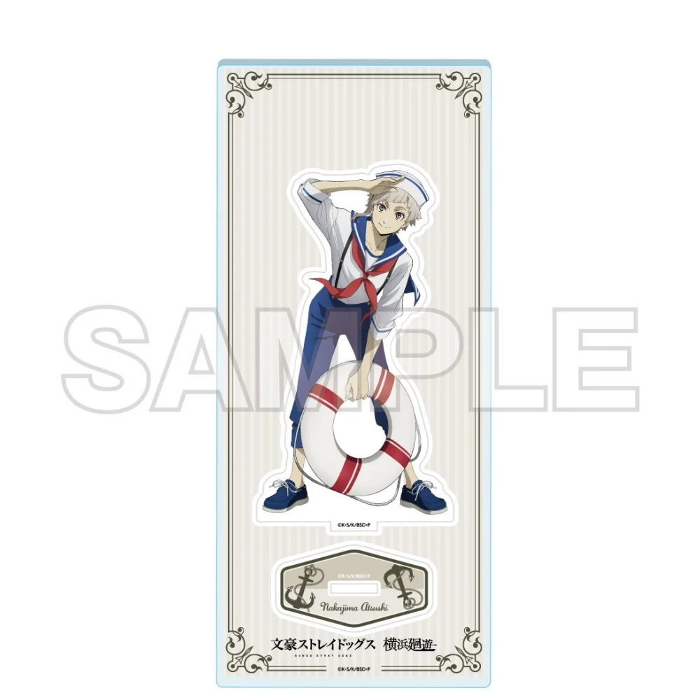 Anime Bungo Stray Dogs 15cm Acrylic Stand Chuuya Kunikida Holiday Gift Independence Day Table Cabinet Manga Fan keychain