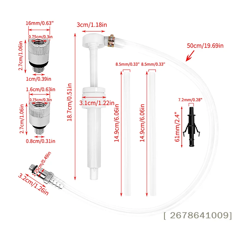 

❀Marine Manual Oil Suction Pump 8CC 28mm Kit Boat Yacht Accessories Outdoor Hardware|〔YY33〕