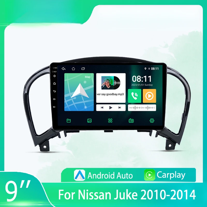 

For Nissan Juke 10-14 Car Multimedia Player Android Car Player GPS WIFI Carplay 4G Car Radio Navigation Stereo Car Electronic