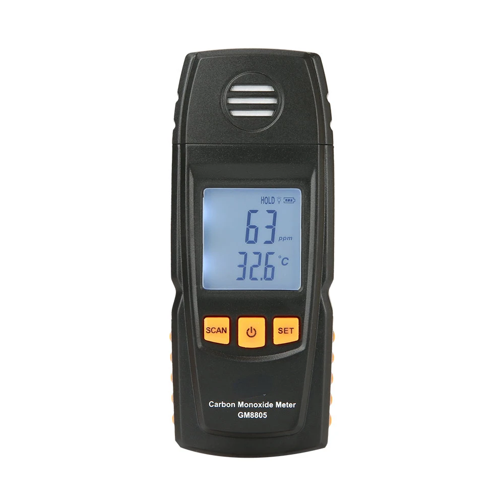 

GOYOJO GM8805 Gas Analyzer Combustible Handheld Carbon Monoxide Meter Portable Co Gas Leak Detector Gas Monitor Tester