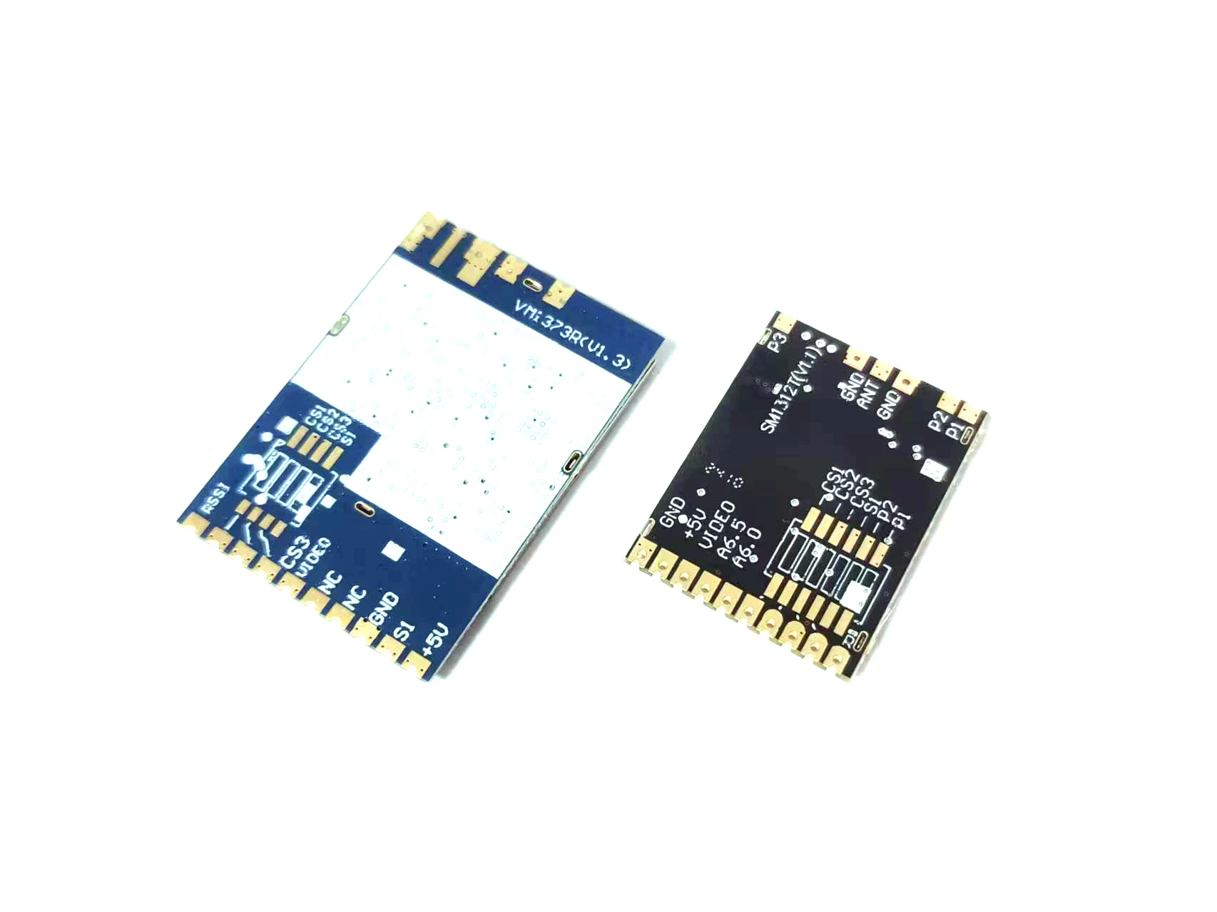 1.1GHz - 1.2GHz - 1.3GHz VTX VRX 1000mW Video Transmitter/Receiver Module 7CH 3.7-5V For Long Range RC Drone 1G3 1G3SE