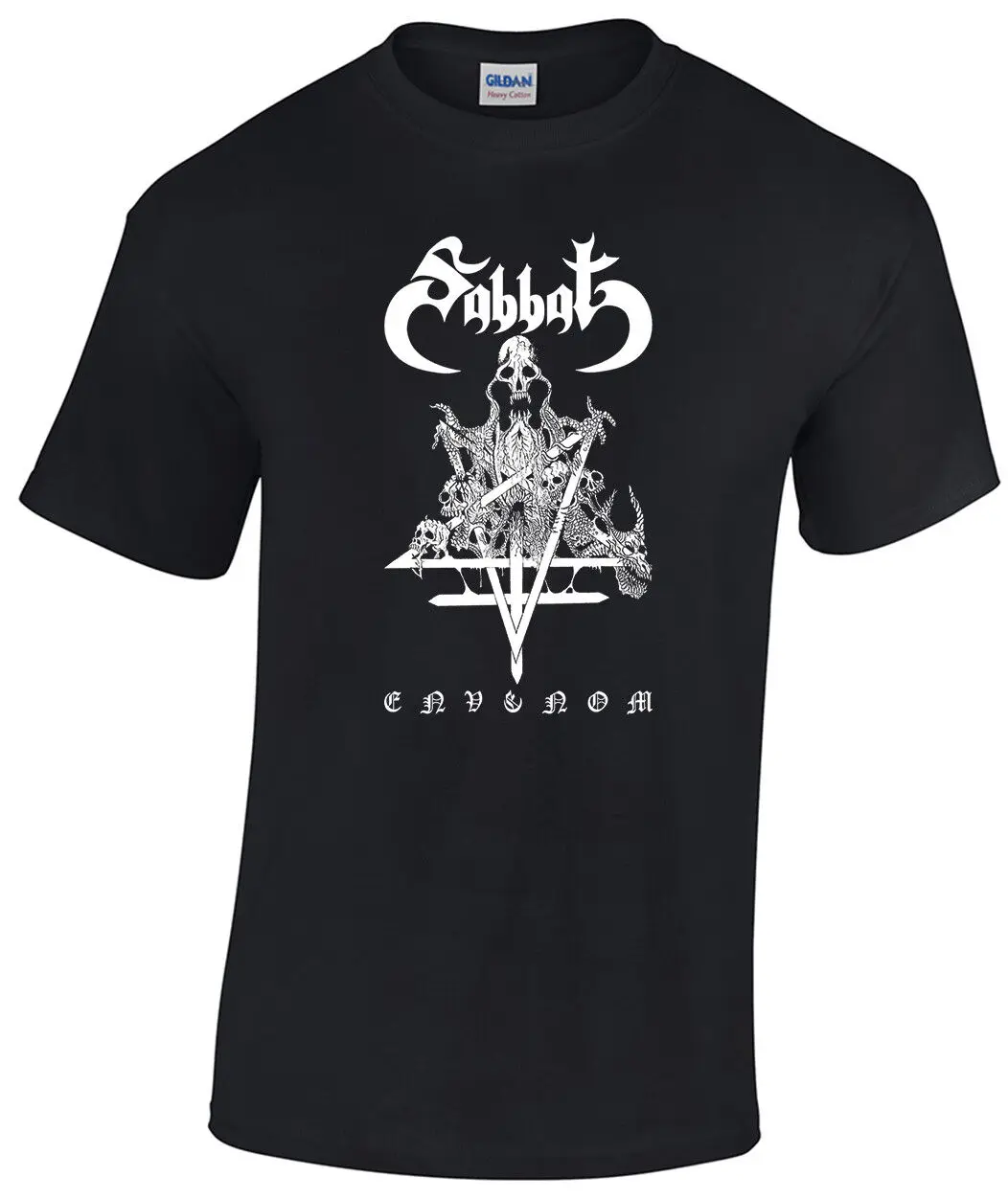 Sabbat Envenom T-Shirt Abigail Metalucifer Desaster Black Thrash Barbatos Poison