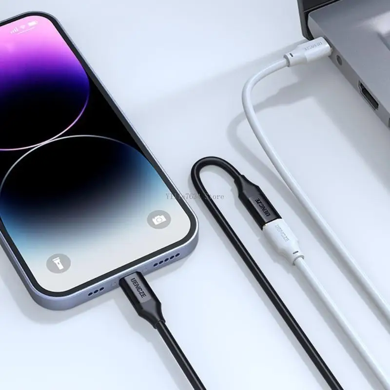 كابل تمديد USB C متين لنقل البيانات بسرعة 20 جيجابت في الثانية وإخراج فيديو بدقة 4K متوافق مع الأجهزة المختلفة