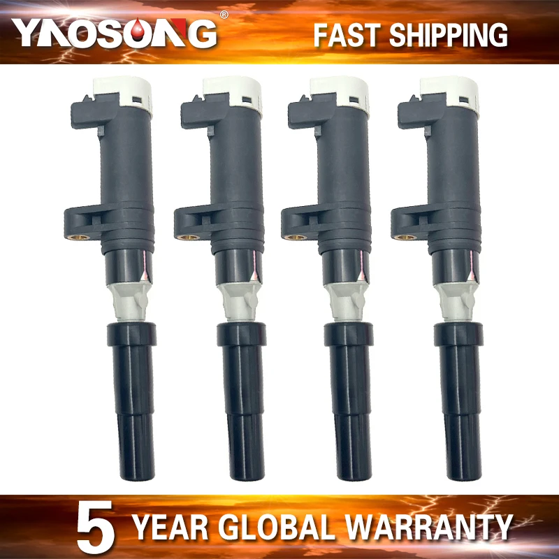 

4PCS Ignition Coil For Renault Clio Megane Laguna Espace 1.4 1.6 1.8 2.0 8200035420 8200154186 8200208611 8200380267 UF653