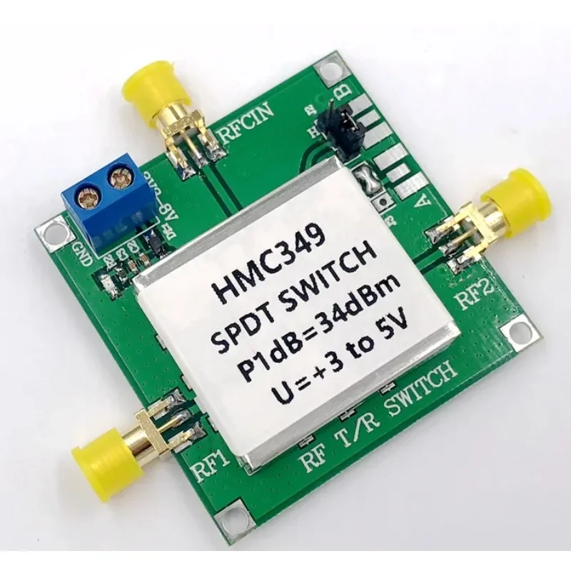 HMC349 Single Pole Double Throw (SPDT) Switch Has A Rated Frequency Range of 100 MHz To 4 GHz