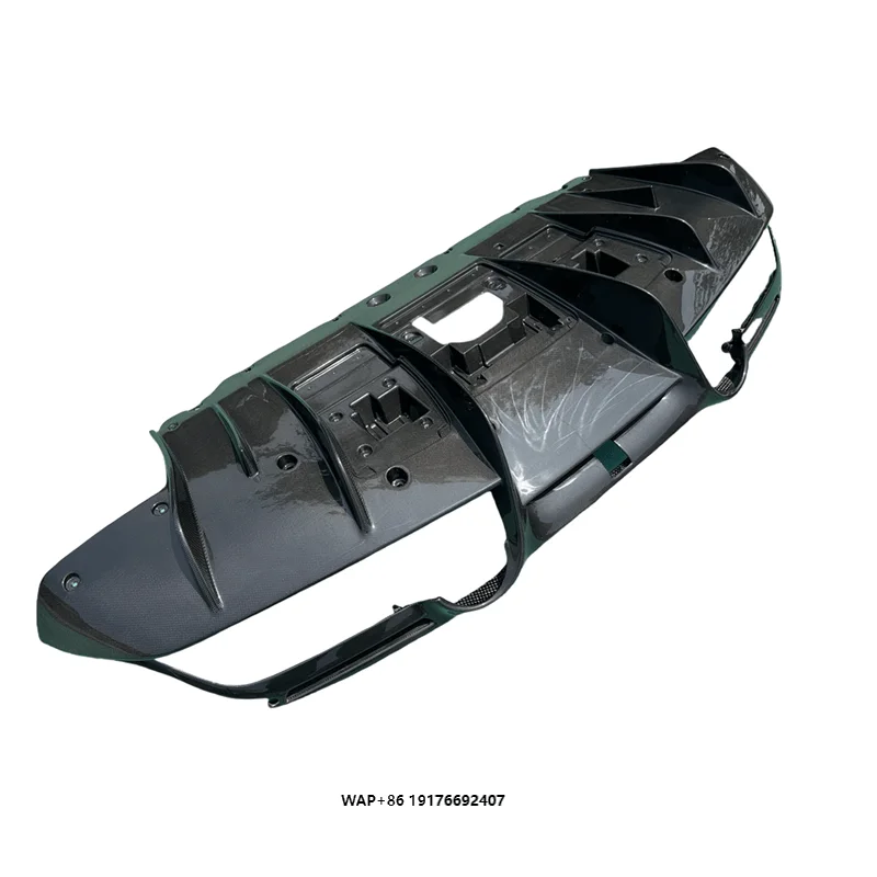 OEM Style Carbon Fiber Rear Diffuser High Quality Car Parts for F8