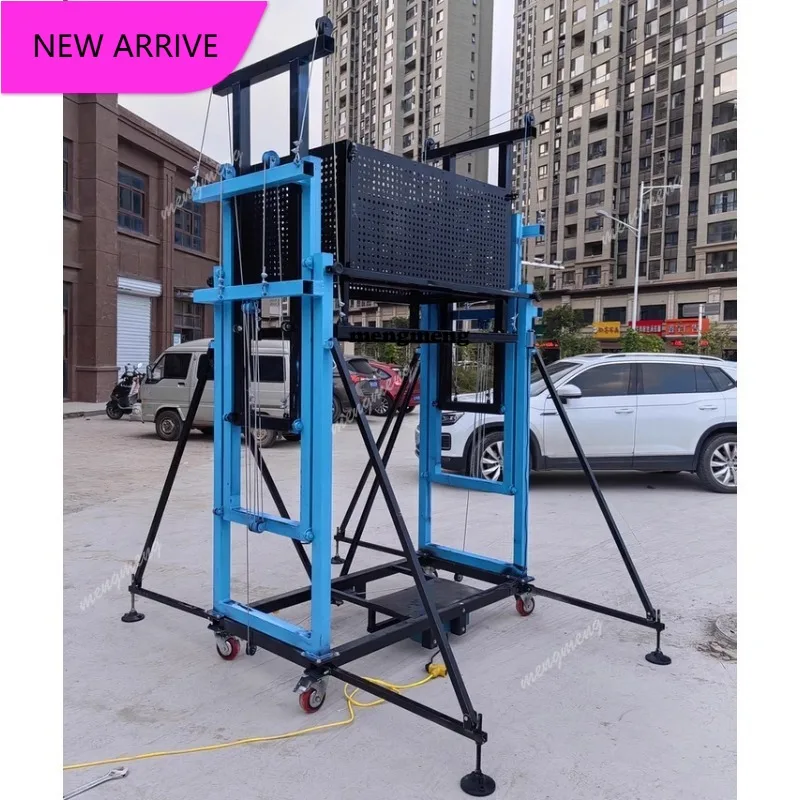 

M138 Electric Scaffolding Lifting Platform Mobile Lifting Platform Automatic Remote Control Lifting Height 1.5-8 Meters CIF