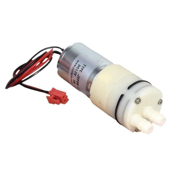 370 Miniature DC Self-priming Pump 12V 5W Suction Pump, Large Flow Electric Diaphragm Pump, with Terminal Leads