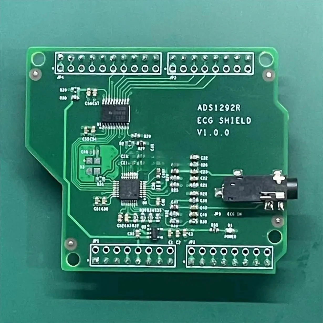 ADS1292R ECG Acquisition Module, Medical Development Kit for Biosignal Monitoring
