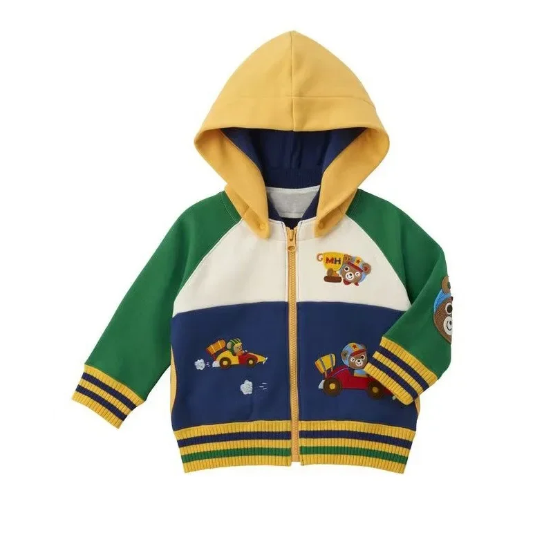 Winter Kids Jackets Cartoon Bear Coat Girls Outerwear Jaqueta New in Outerwears Japanese Baby Jacket Ceketler Kids Clothes Boy