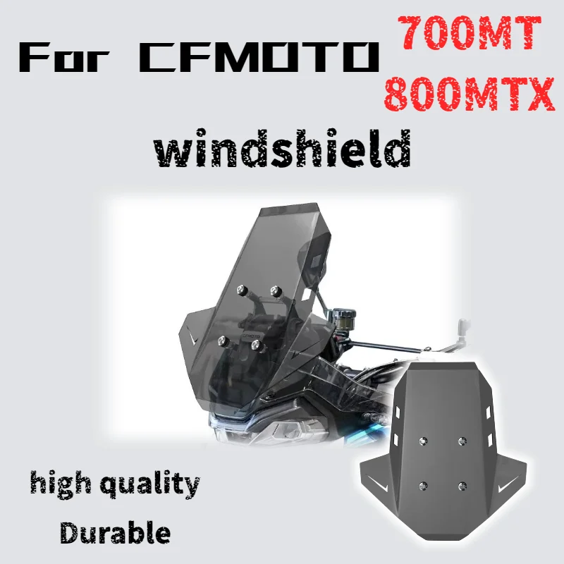 

For CFMoto 700MT and 800MTX front windshield modification motorcycle windshield accessories