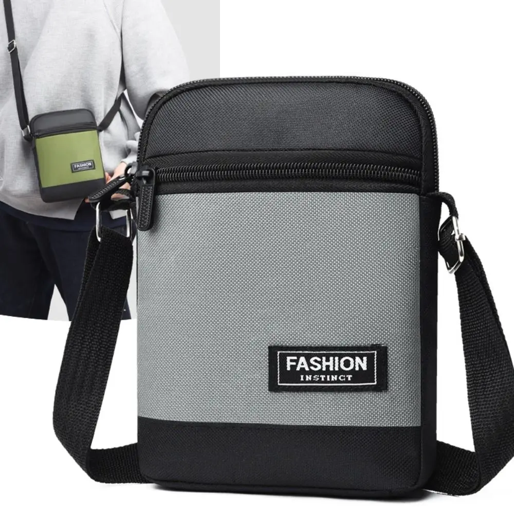 

Новая мужская сумка на плечо из ткани Оксфорд, большая вместительная удобная сумка-мессенджер, водонепроницаемая повседневная сумка для мобильного телефона на открытом воздухе
