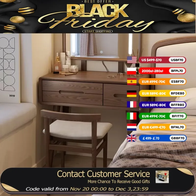 

Минималистичные деревянные туалетные столики, винтажные туалетные столики для спальни, салона, туалетные столики, светильники для макияжа, уникальный спальный гарнитур Penteadeira Quarto