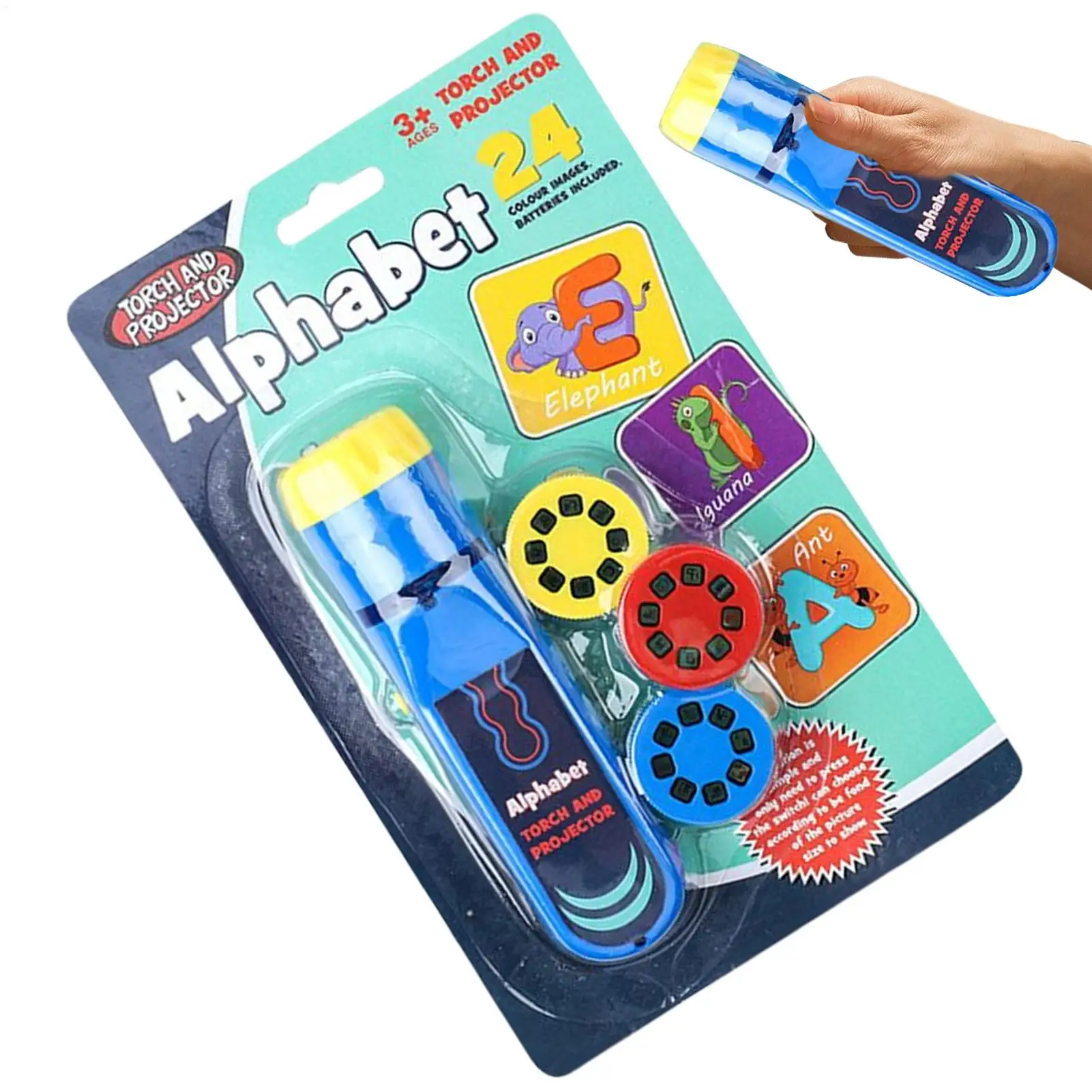 Projektor dla dzieci, maszyna do opowiadania historii, wczesna edukacja, poznawcze, opowiadanie na dobranoc, projekcja wzorów świetlnych, latarka, zabawki