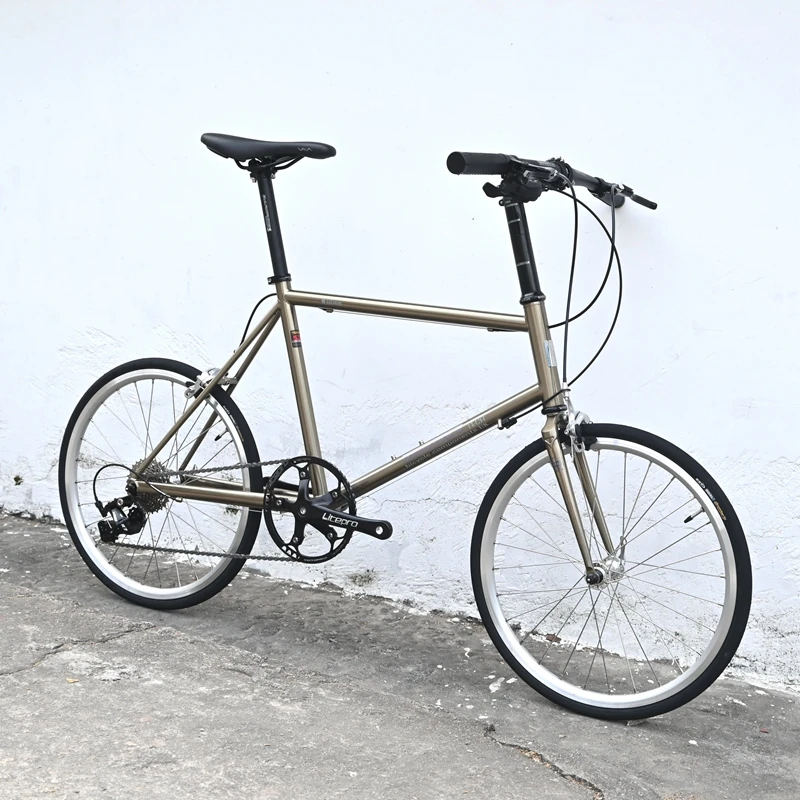 DARKROCK DR451 Reynolds 520 steel Mini Velo Bike LT R7 2X10S City