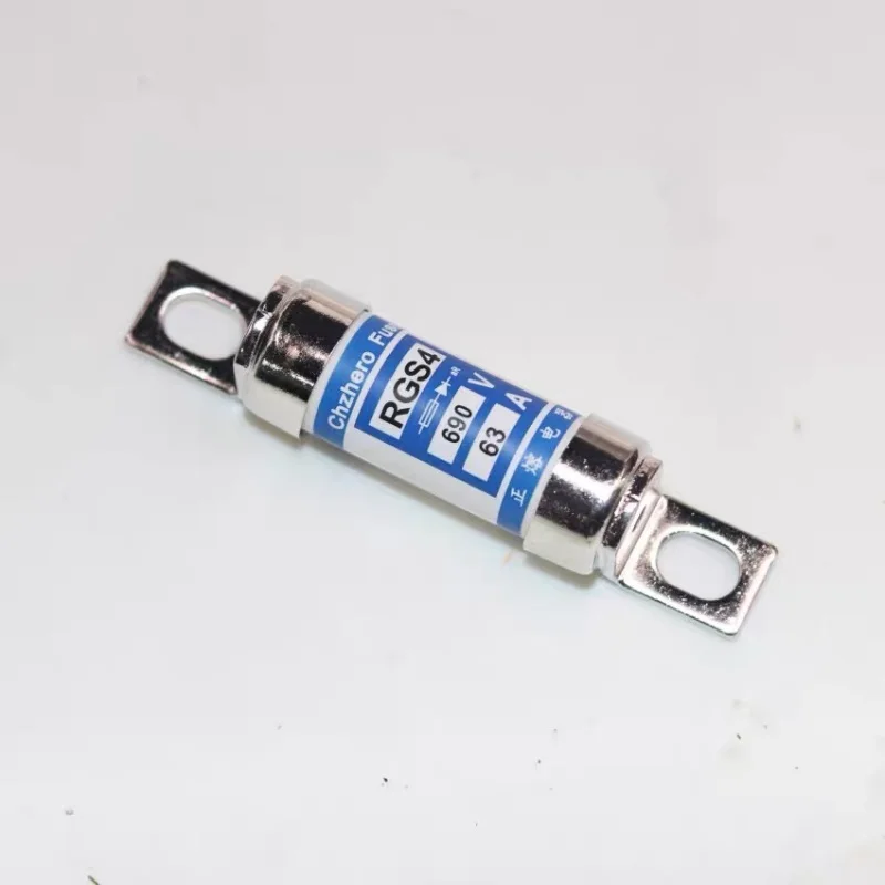 1PCS RG4 Fuse Link, Rated Voltage  Current 10A 16A 20A 25A 32A 40A 50A 63A 75A 80A  100A