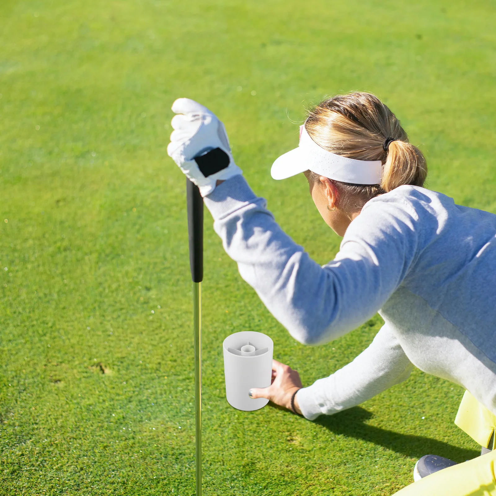 

Golf Hole Cup Durable Portable Putting Training Tool For Green Repair Replacement Plastic Golfing Equipment Putting Cup