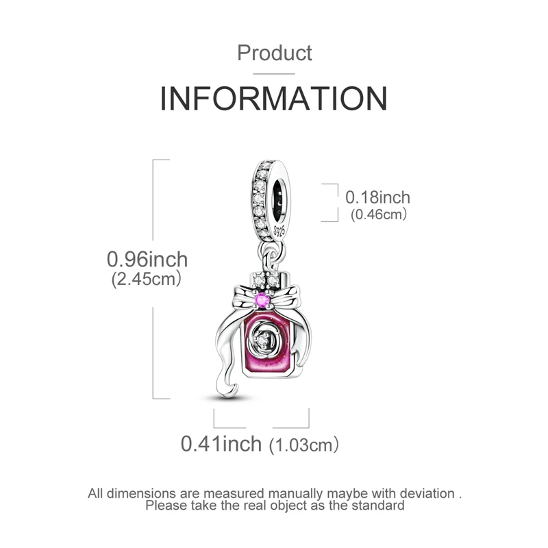 Heißer Verkauf Original 925 Silber Armband-Verlängerung Passend für Original Markenarmbänder Verlängert Damen DIY Exquisites Schmuck-Geschenk – Detail 21