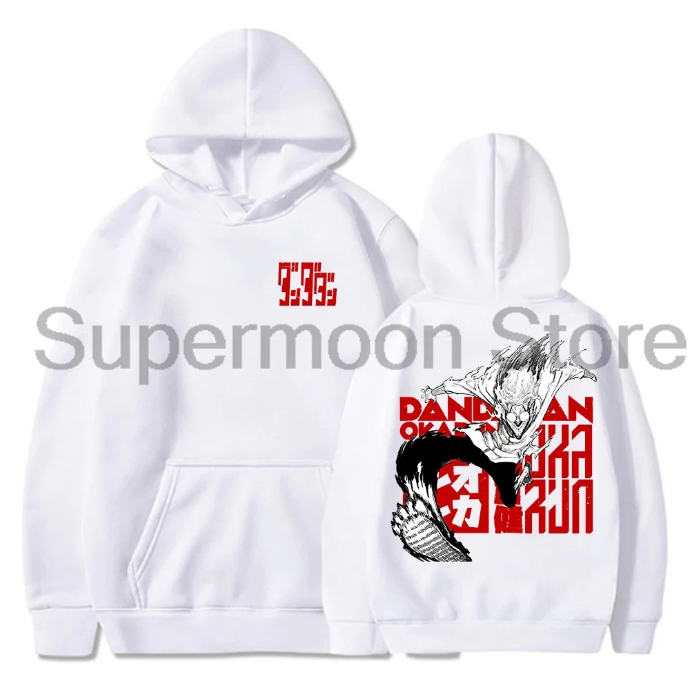 Anime Dandadan Okarun Hoodie Japan Manga Long Sleeve Streetwear Women Men Hooded Sweatshirt Harajuku Clothes