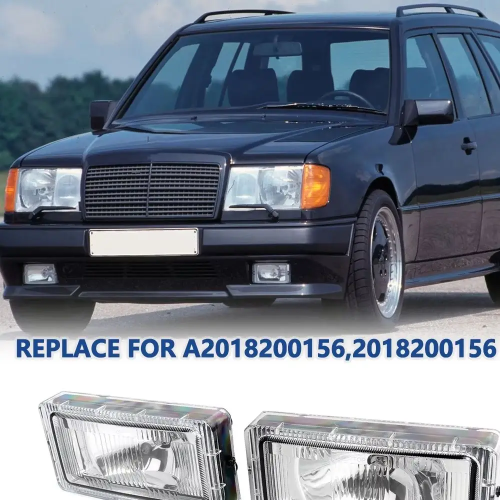 For Mercedes Benz W124 AMG Car Light Signal Lamp Gen1 1985-1989 1990 1991 1992 1993 1994 1995 Front Bumper Fog Lamp Assembly LED