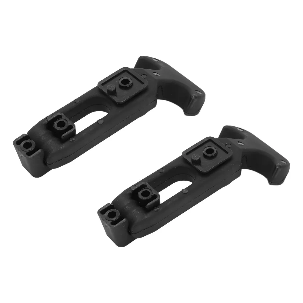 

2Pcs Machine Hood Rubber T Handle Hasp T-Handle With Screws Draw Latches Elastic Hasp Flexible Latch Toolbox Use